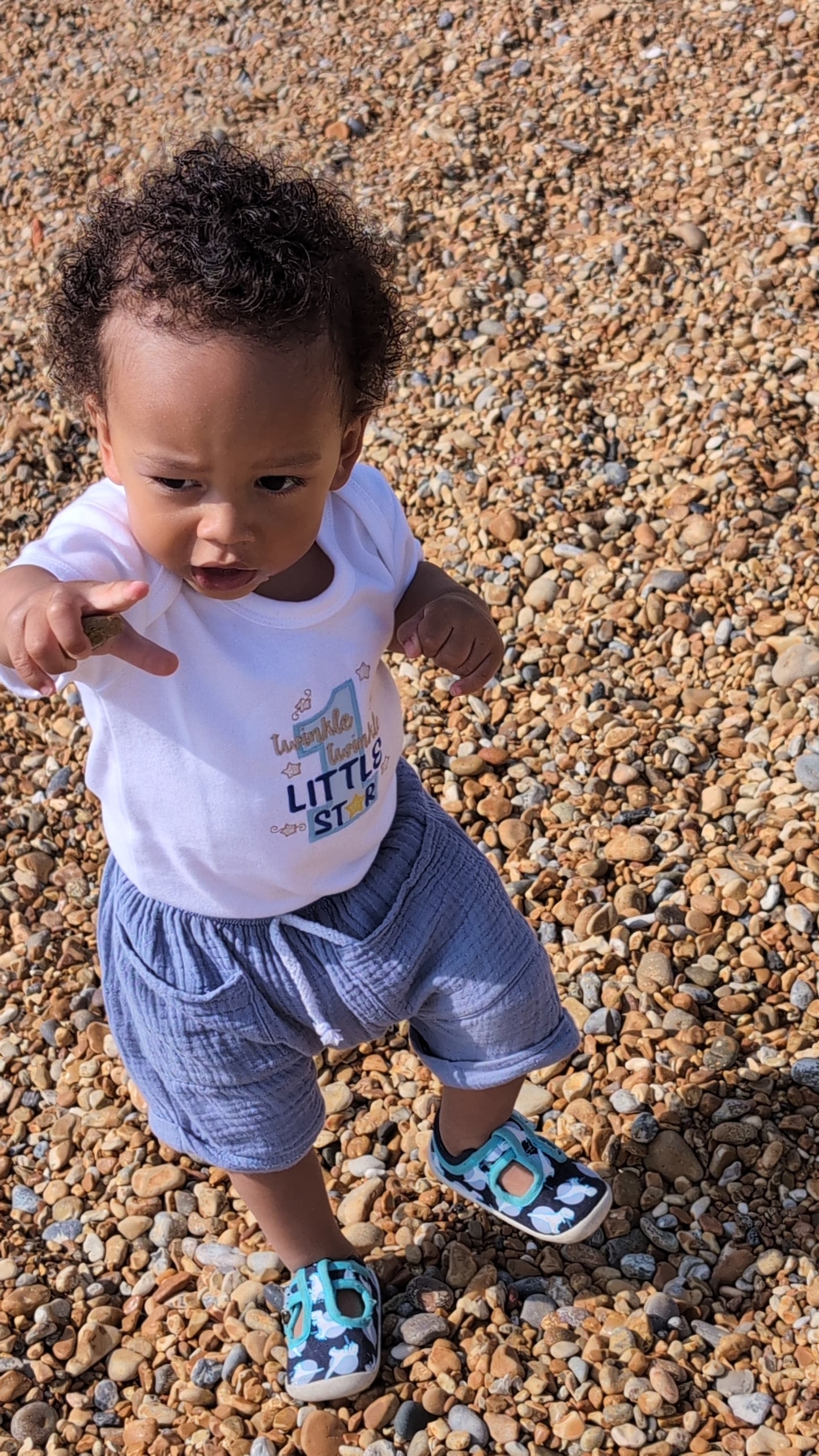 Embroidered One Baby Grow