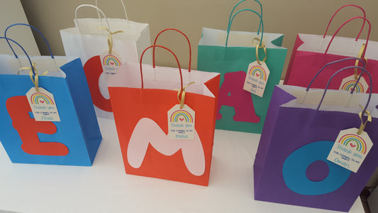 Personalised Party Bag and Tags
