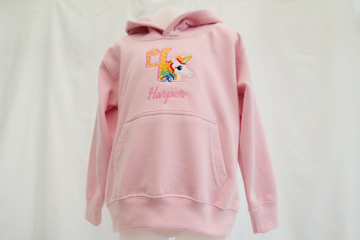 Personalised Unicorn Number Jumper | Unicorn Name Jumper | Unicorn Embroidery